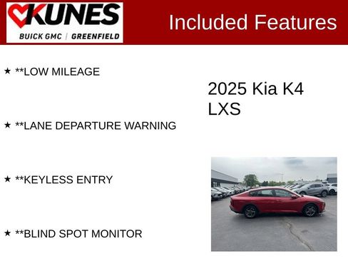 Used 2025 Kia K4 FWD image 3