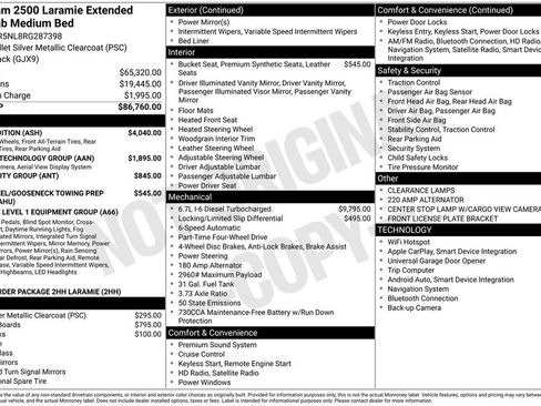 Used 2024 RAM 2500 Laramie w/ Night Edition AWD/4WD image 23