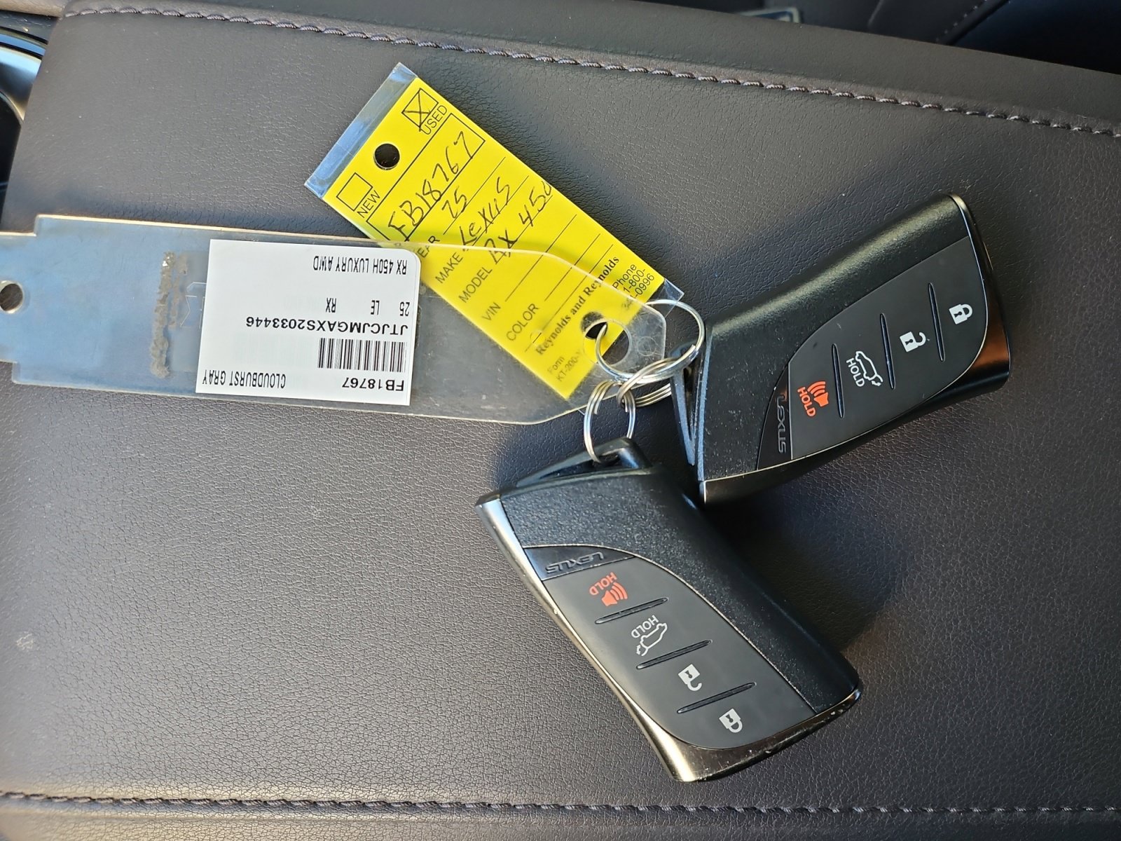 Used 2025 Lexus RX 450h AWD w/ Convenience Package image 22