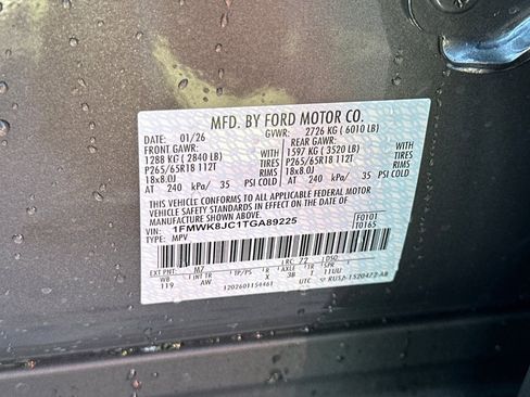 New 2026 Ford Explorer Tremor w/ Tremor Ultimate Package image 36