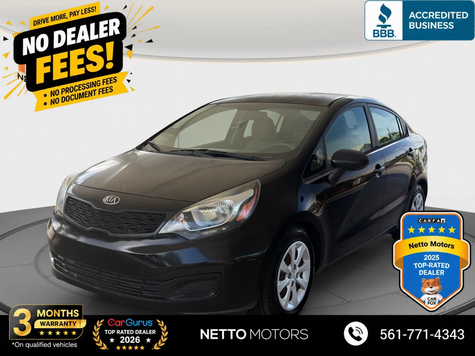 Used 2014 Kia Rio LX FWD image 1