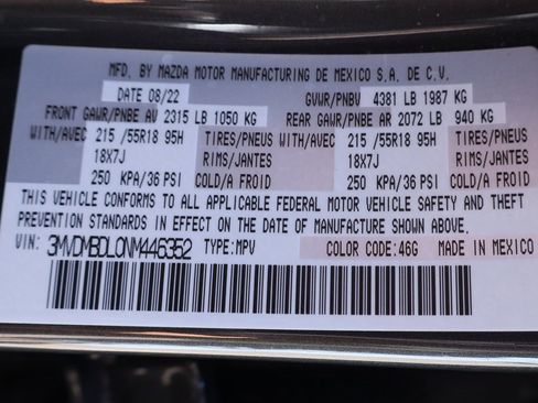 Used 2022 MAZDA CX-30 AWD 2.5 S w/ Premium Package image 49