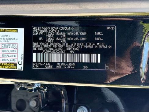 Used 2025 Lexus RX 350 Premium w/ Accessory Package (Z1) FWD image 46