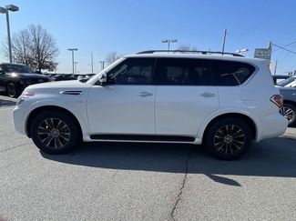 Used 2019 Nissan Armada Platinum w/ Captain's Chairs Package video 2