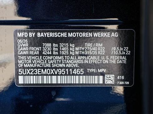 New 2027 BMW X7 xDrive40i w/ Executive Package AWD/4WD image 27