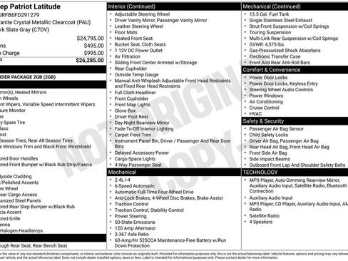 Used 2015 Jeep Patriot Latitude AWD/4WD image 35