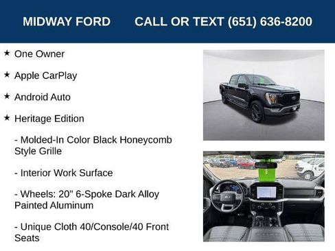 Certified 2023 Ford F150 XLT w/ Equipment Group 302A High AWD/4WD image 7
