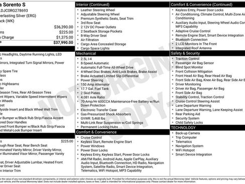 Used 2024 Kia Sorento S image 13
