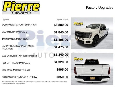 Certified 2026 Ford F150 Lariat w/ Equipment Group 502A High AWD/4WD image 14