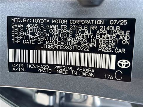 New 2025 Toyota Corolla XLE image 18