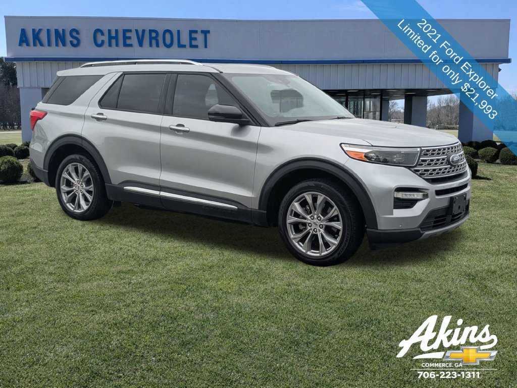 Used 2021 Ford Explorer Limited w/ Equipment Group 301A RWD image 2