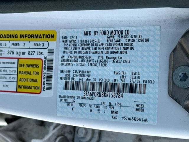 Used 2019 Ford Fusion Titanium FWD image 26