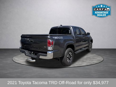 Used 2021 Toyota Tacoma TRD Off-Road AWD/4WD image 3
