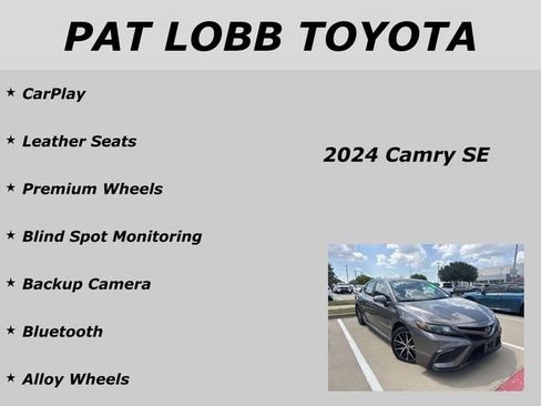Used 2024 Toyota Camry SE w/ Convenience Package FWD image 16