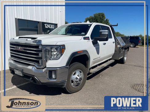 Used 2021 GMC Sierra 3500 SLT w/ SLT Convenience Package AWD/4WD image 1