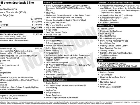 Used 2023 Audi e-tron Premium w/ Convenience Plus Package image 31