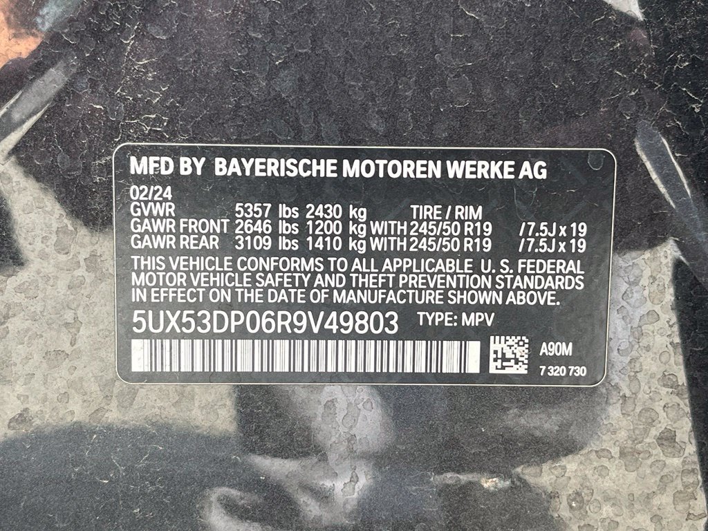 Certified 2024 BMW X3 xDrive30i w/ Premium Package AWD/4WD image 46