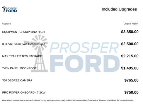 Used 2023 Ford F150 King Ranch w/ Equipment Group 601A High image 3