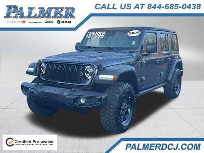 Certified 2025 Jeep Wrangler Unlimited Sport S 4xe