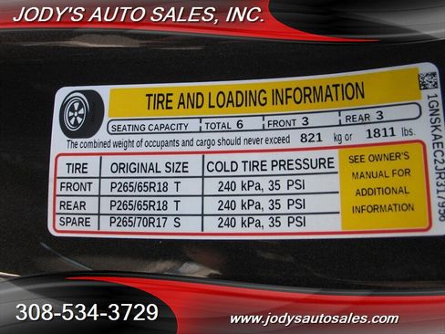 Used 2018 Chevrolet Tahoe LS w/ Skid Plate Package AWD/4WD image 38