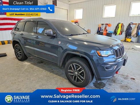 Used 2017 Jeep Grand Cherokee Trailhawk AWD/4WD image 5