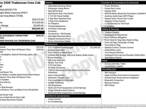 New 2025 RAM 2500 Tradesman AWD/4WD image 5