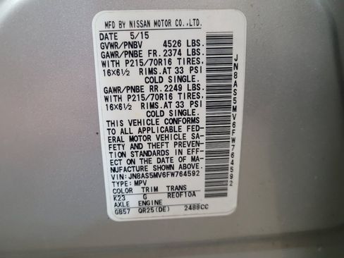 Used 2015 Nissan Rogue S w/ Convenience Package AWD/4WD image 33
