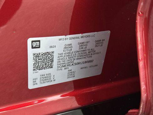 Used 2024 Chevrolet Traverse RS w/ LPO, Floor Liner Package image 35