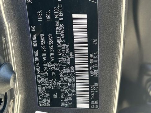 Certified 2022 Toyota Highlander Platinum image 13