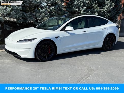 Used 2025 Tesla Model 3 Performance AWD/4WD image 1