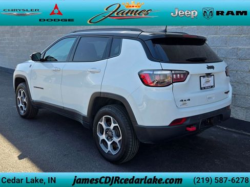 Used 2022 Jeep Compass Trailhawk w/ Trailer Tow Group AWD/4WD image 3
