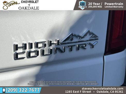 Used 2025 Chevrolet Silverado 1500 High Country AWD/4WD image 35