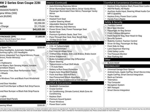 Used 2025 BMW 228i xDrive w/ Premium Package image 5