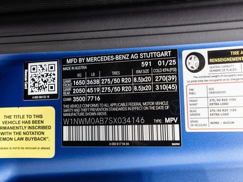 Used 2025 Mercedes-Benz G 580 w/ EQ Technology image 38