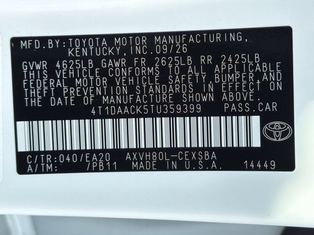 New 2026 Toyota Camry Hybrid FWD image 37
