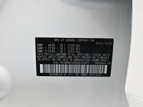 Used 2022 Subaru Legacy Premium image 50