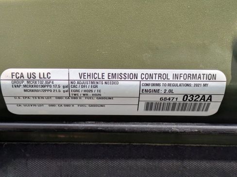 Certified 2021 Jeep Wrangler Sport S image 20