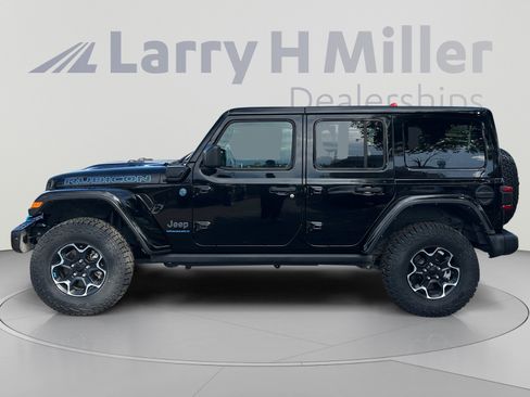 Used 2023 Jeep Wrangler Unlimited Rubicon 4xe w/ Steel Bumper Group AWD/4WD image 2