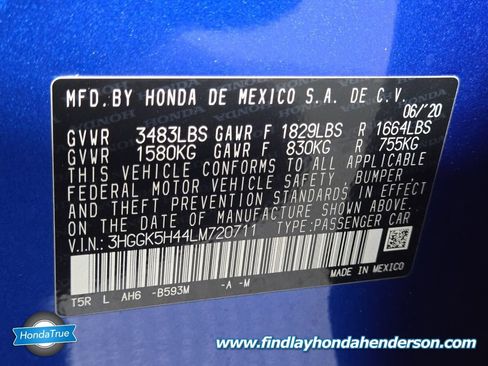 Certified 2020 Honda Fit LX image 13