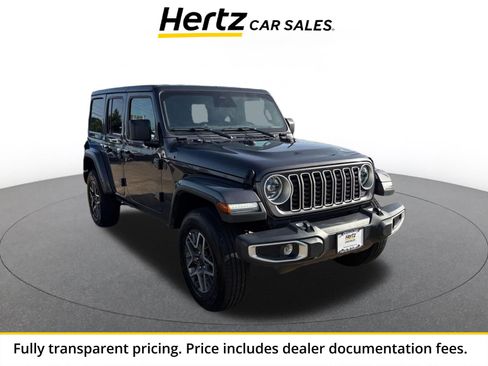 Used 2025 Jeep Wrangler Unlimited Sahara AWD/4WD image 1