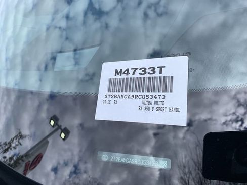 Used 2024 Lexus RX 350 F Sport w/ Accessory Package (K3) image 38