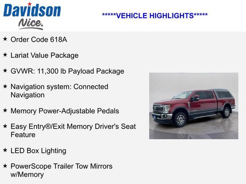 Used 2022 Ford F350 Lariat w/ Lariat Value Package image 4