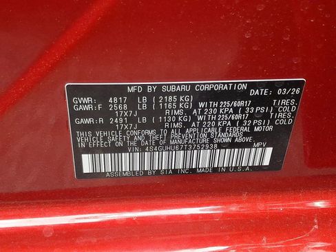 New 2026 Subaru Crosstrek 2.5i Wilderness AWD/4WD image 12