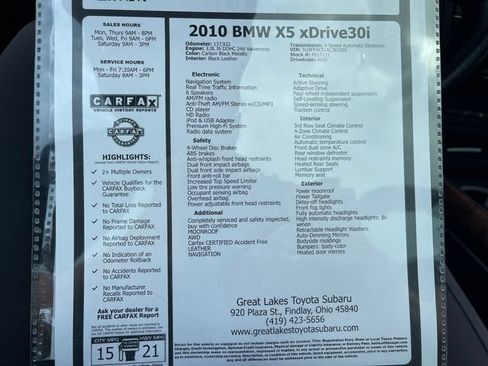 Used 2010 BMW X5 xDrive30i AWD/4WD image 27