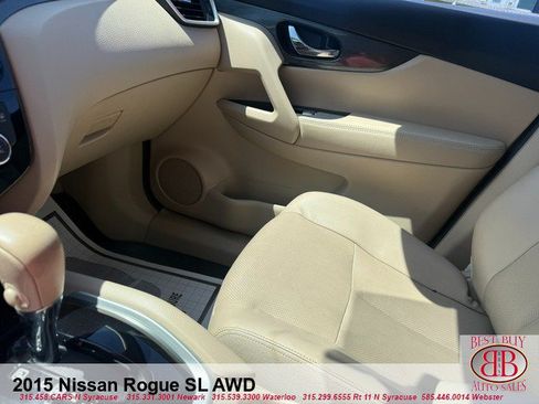 Used 2015 Nissan Rogue SL w/ SL Premium Package AWD/4WD image 19