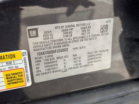 Used 2015 GMC Acadia SLT image 25