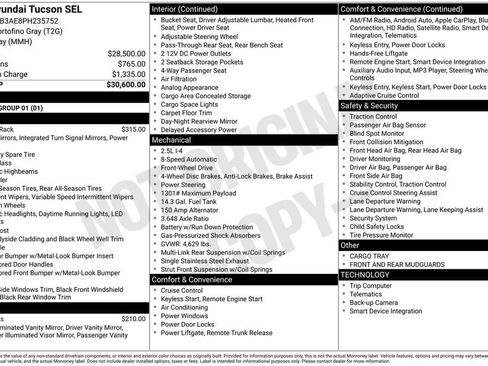 Certified 2023 Hyundai Tucson SEL image 31