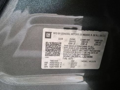 Used 2020 Chevrolet Trax LS w/ Tint and Cruise Package FWD image 23