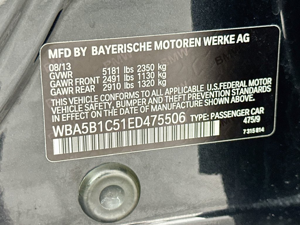 Used 2014 BMW 535i Sedan RWD image 33