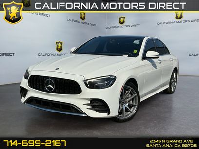 Used 2022 Mercedes-Benz E 350 Sedan w/ AMG Line Exterior